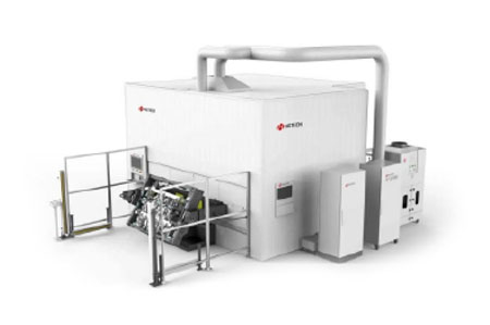 Battery tray laser welding systems