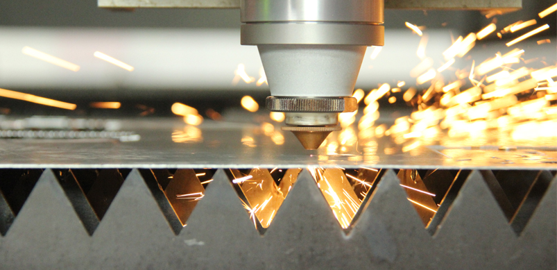 HGTech sheet metal laser cutter
