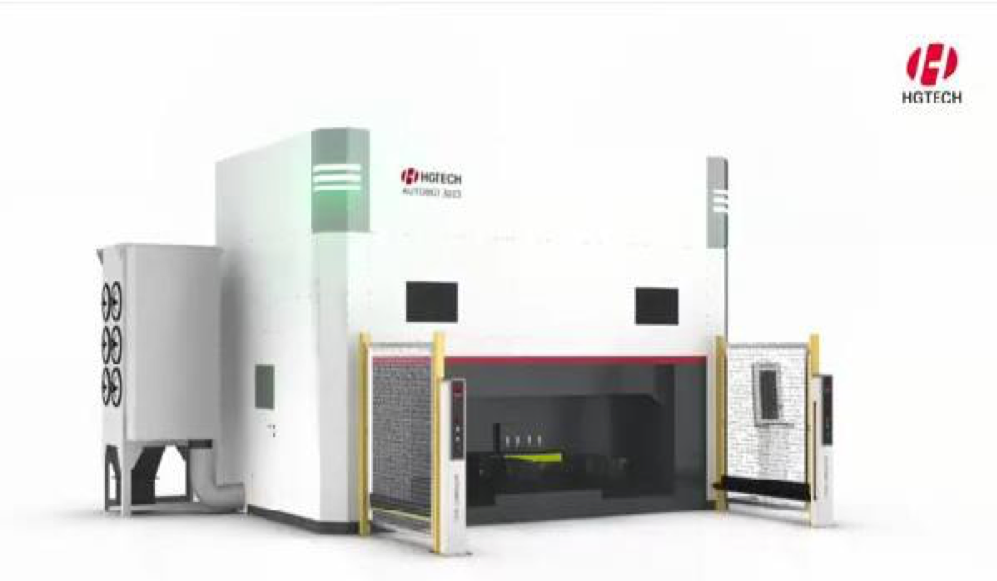 Automotive thermoforming parts cutting